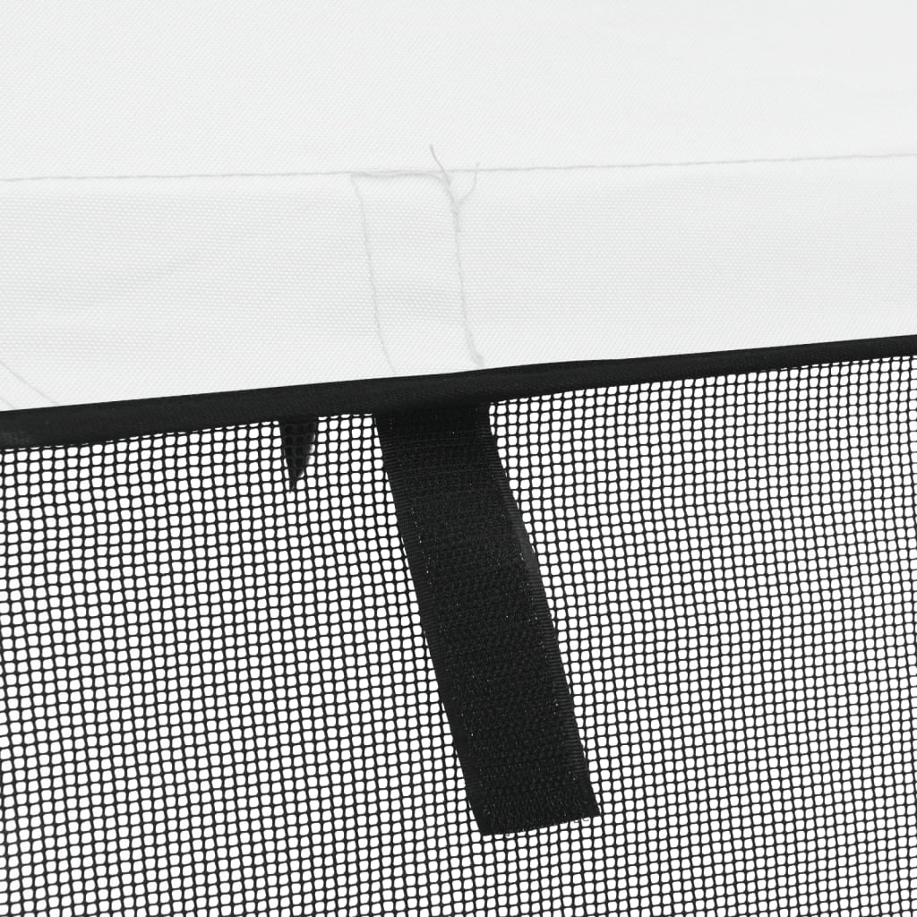 Bimini 3 arceaux avec panneaux latéraux en maille 183x(170-182)x137 cm