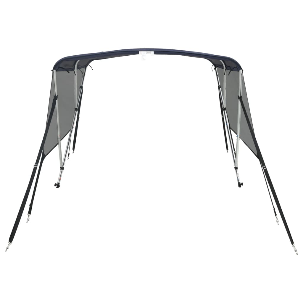 Bimini-Top 3 arceaux avec parois latérales en maille 183x(137-152)x137 cm