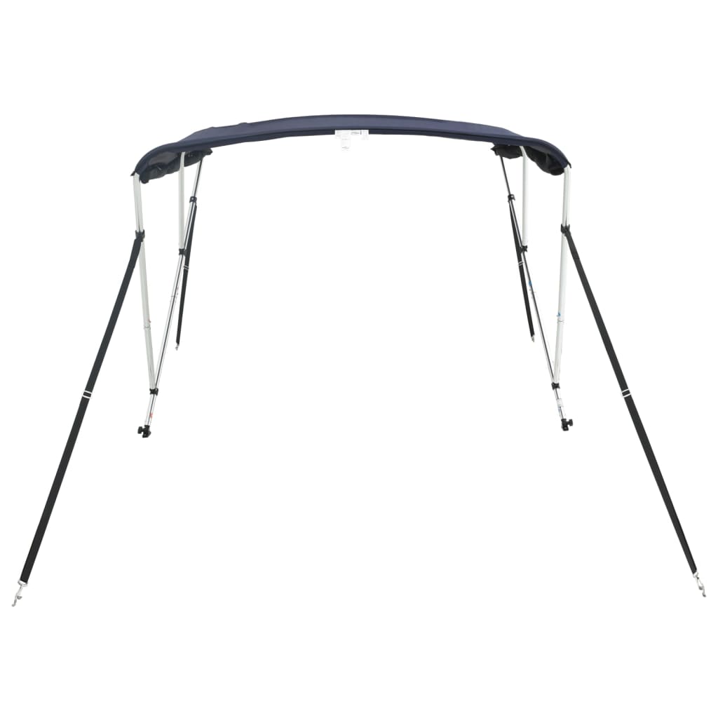 Bimini-top 3 arceaux avec côtés en maille 183x(154-167)x137 cm