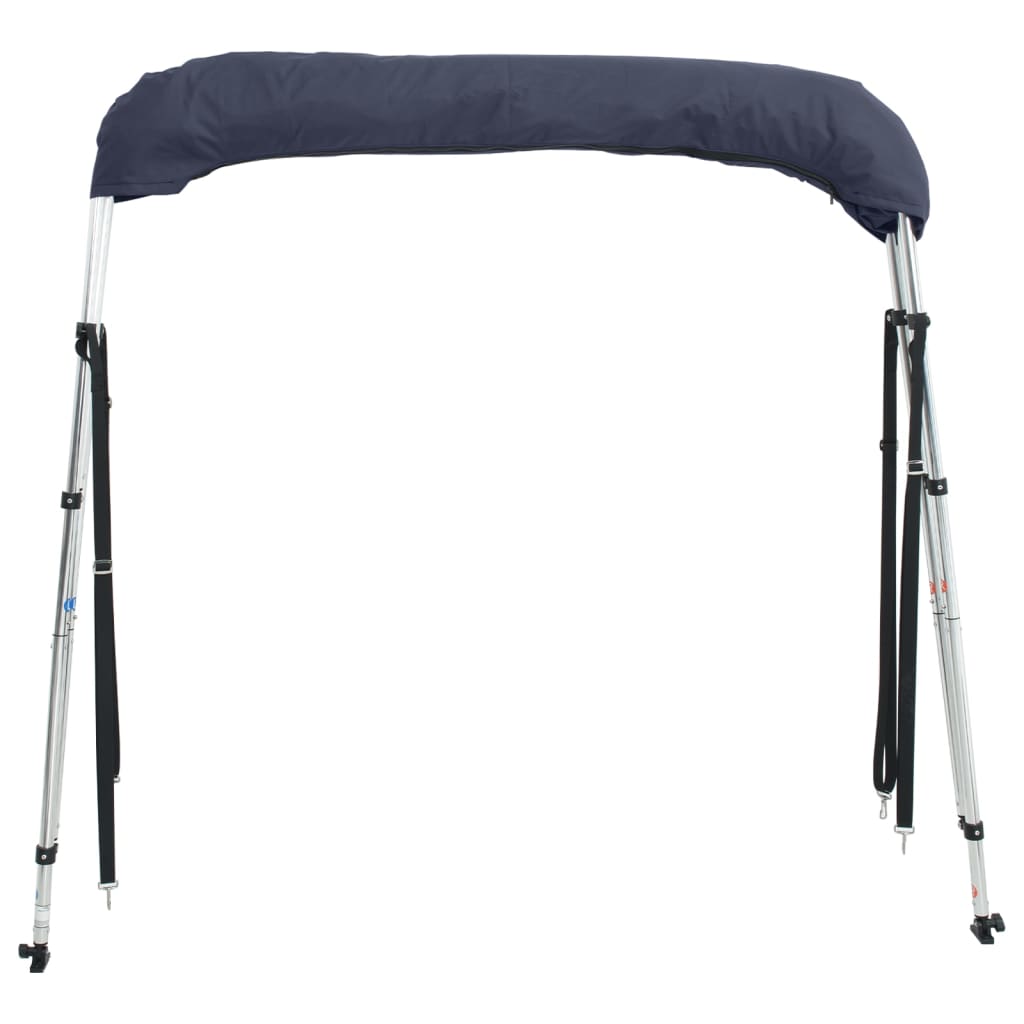 Bimini-top 3 arceaux avec côtés en maille 183x(154-167)x137 cm