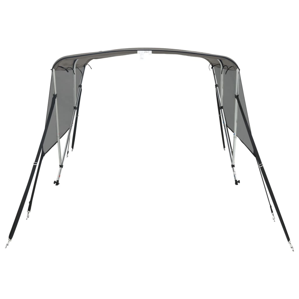 3-Bow Bimini-Top mit Mesh-Seitenteilen 183x(137-152)x137 cm