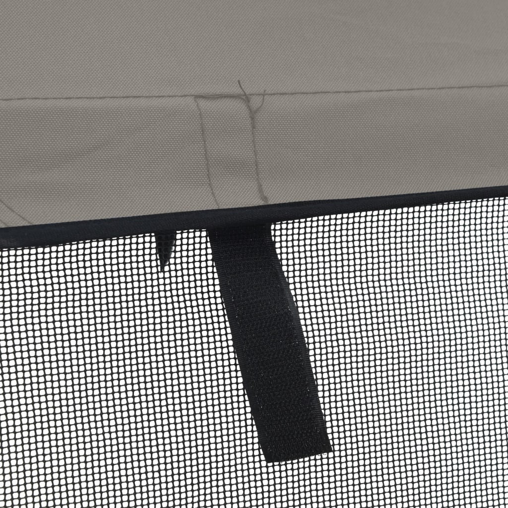 3-Bow Bimini-Top mit Mesh-Seitenteilen 183x(137-152)x137 cm