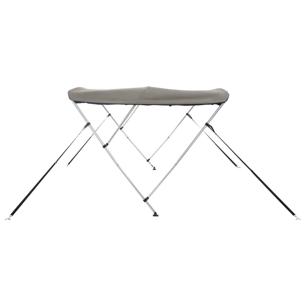 Bimini-top 3 arceaux avec parois latérales en maille 183x(170-182)x137 cm