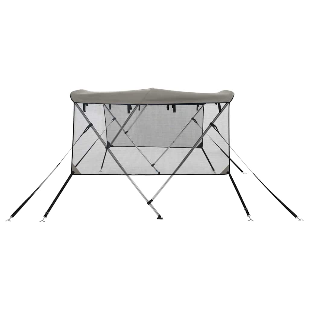 3-Bow Bimini-Top mit Mesh-Seitenteilen 183x(185-198)x137 cm