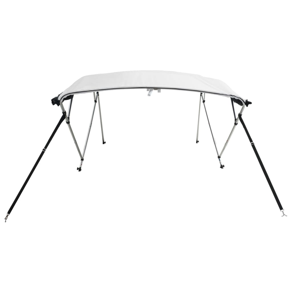 Bimini 4 arceaux avec parois latérales en maille 243x(200-213)x137 cm