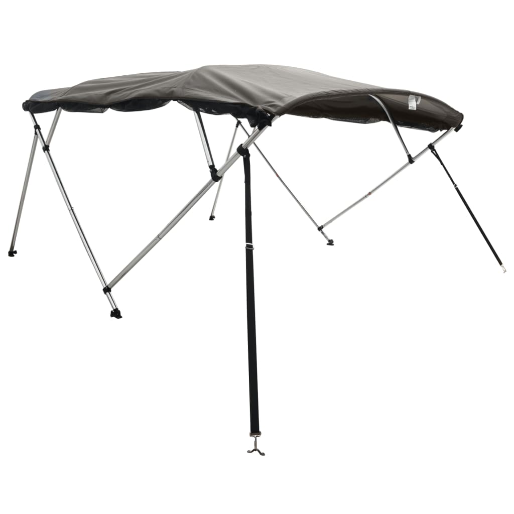Bimini 4 arceaux avec parois latérales en maille 243x(170-182)x137 cm