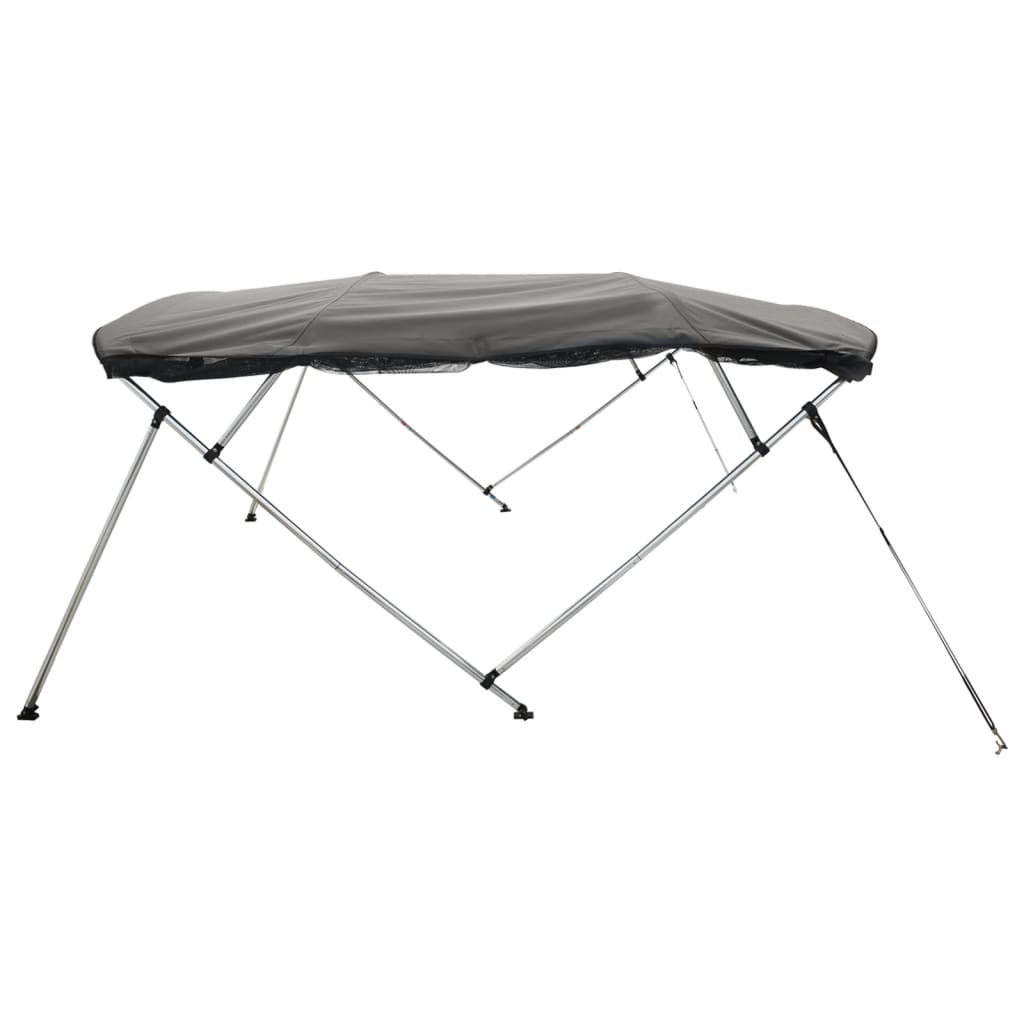 Bimini 4 arceaux avec parois latérales en maille 243x(170-182)x137 cm