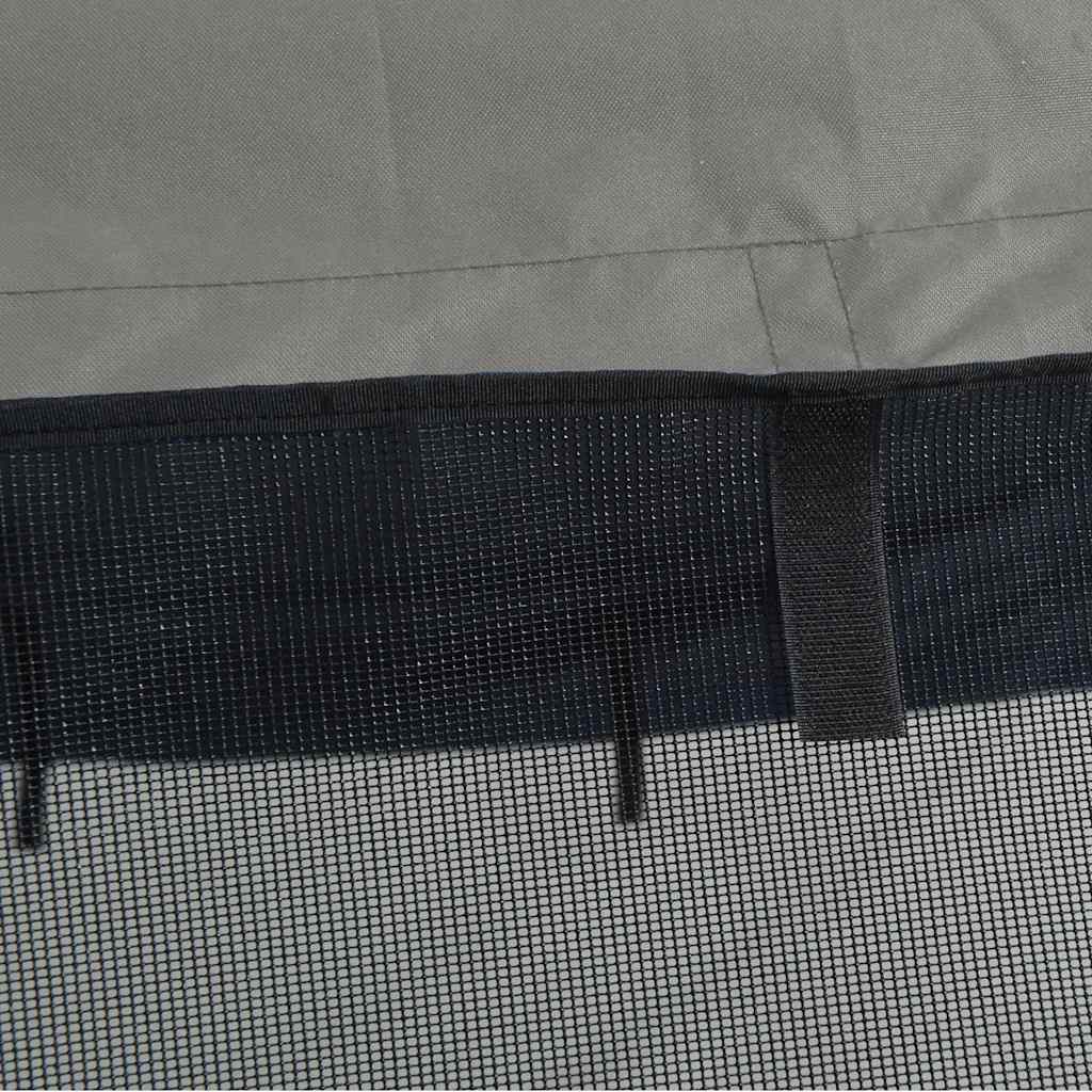 Bimini 4 arceaux avec parois latérales en maille 243x(170-182)x137 cm