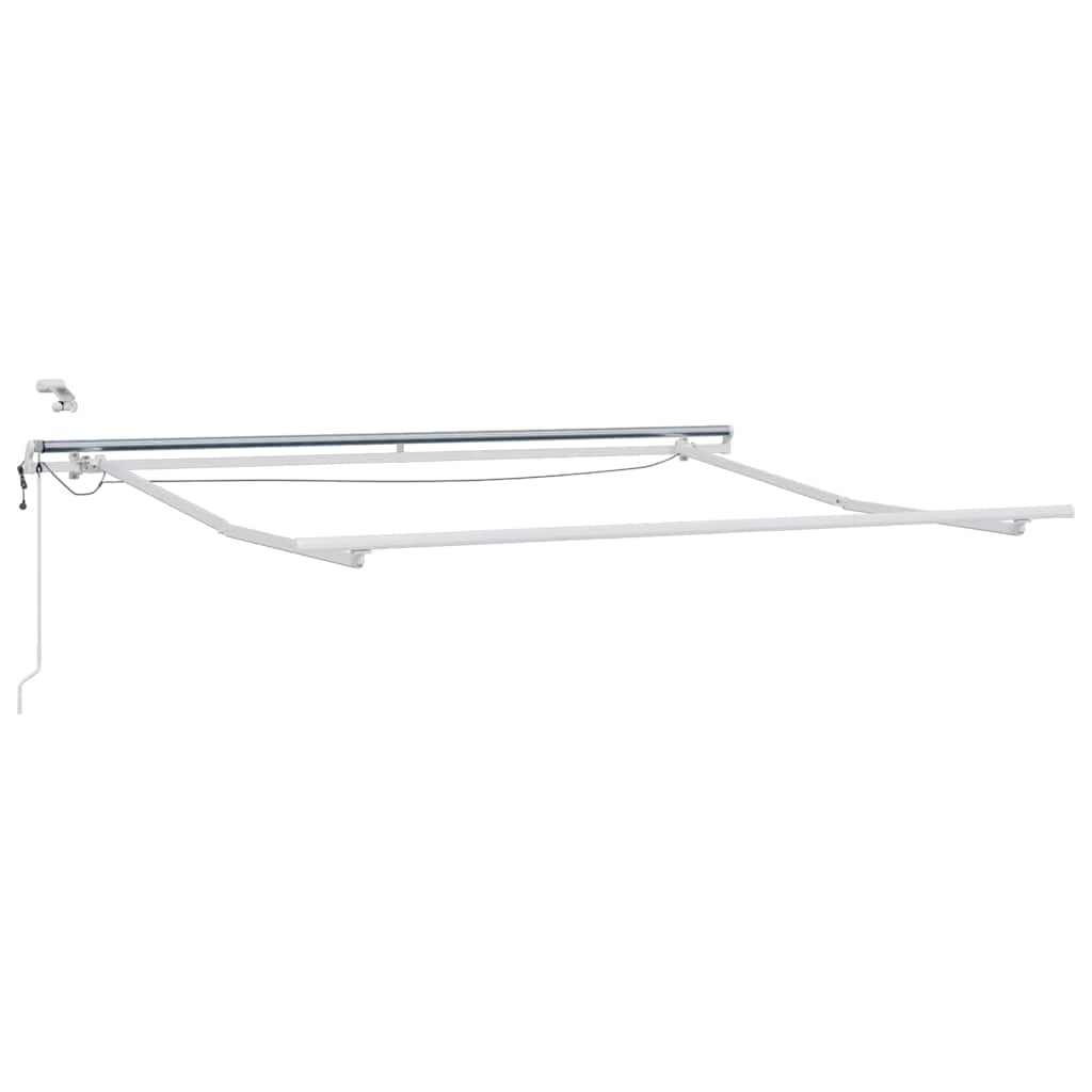 Markise Automatisch mit LED Weinrot 300x250 cm