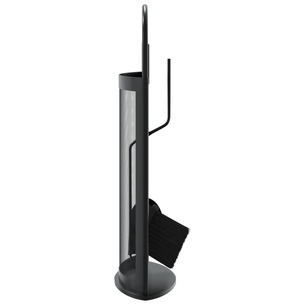 5-teiliges Kaminbesteck-Set 23 x 15 x 66 cm Stahl