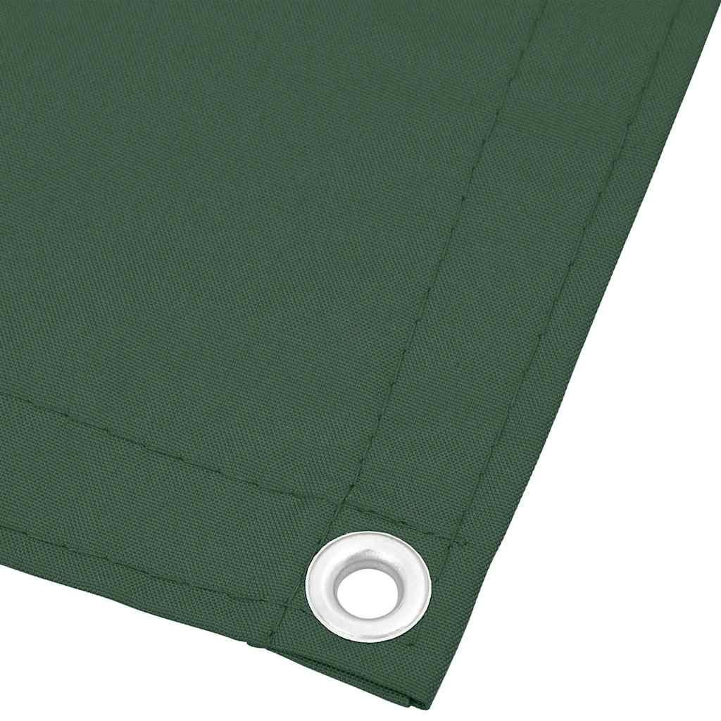 Balkon-Sichtschutz Dunkelgrün 90x800 cm 100 % Polyester-Oxford