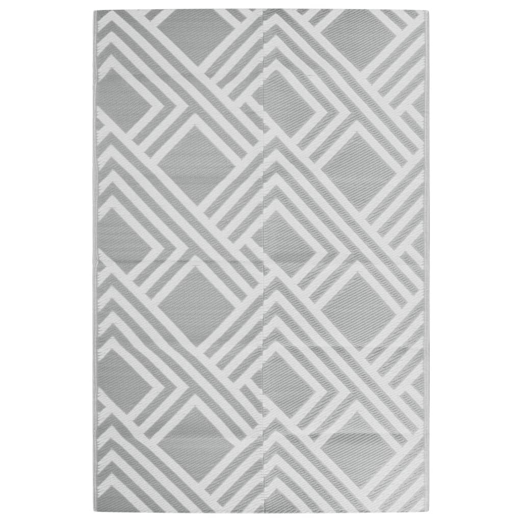 Outdoor-Teppich ARAKIL Grau 120x180 cm PP