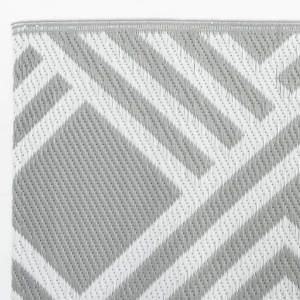 Outdoor-Teppich ARAKIL Grau 120x180 cm PP