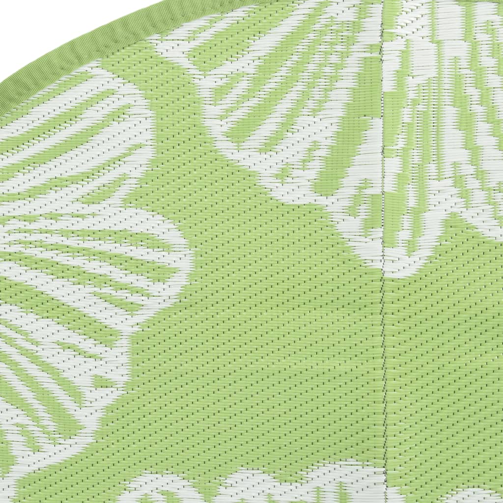 Outdoor-Teppich ARAKIL Grün Ø120 cm PP