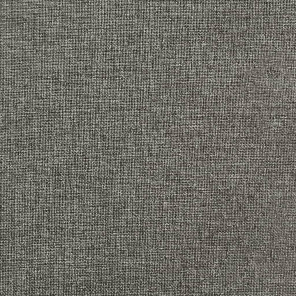 High-back cushion pads 4 pcs. Mélange Dark Grey 120x50x4 cm Fabric