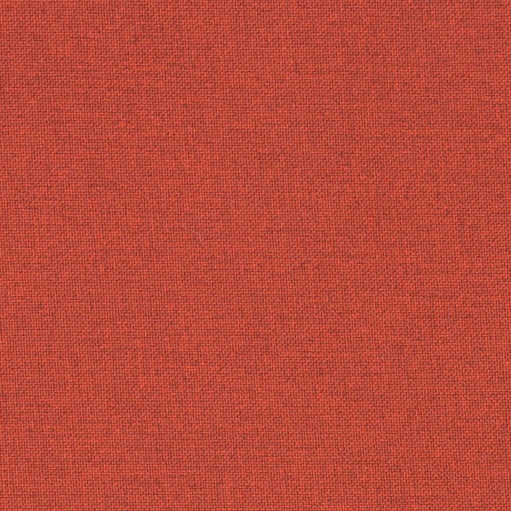 High-back chair cushions 6 pcs. Mélange Red 120x50x4 cm fabric