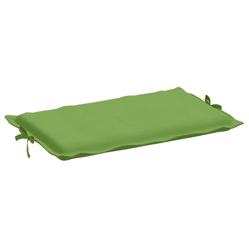 Sun Lounger Cushion Melange Green 186x58x4 cm Fabric