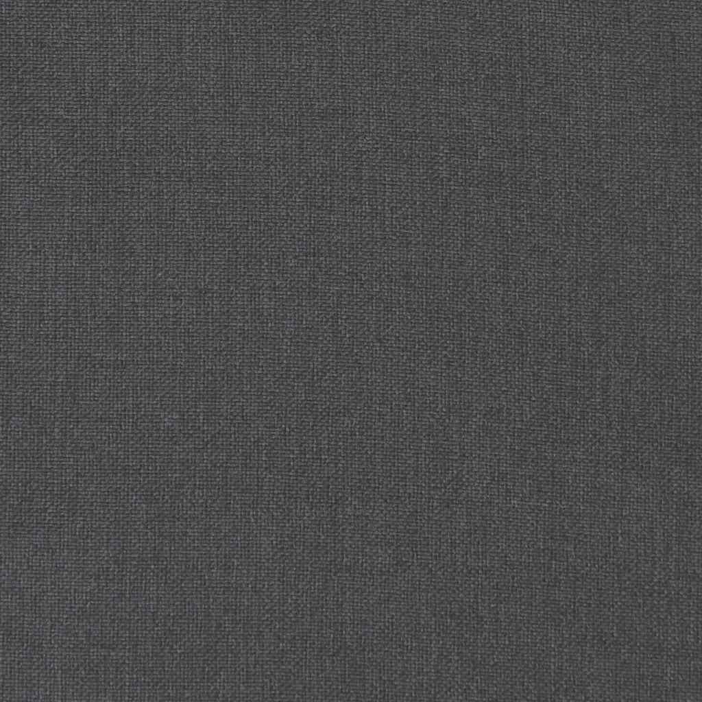 Lounger Cushion Melange Anthracite (75+105) x 50 x 4 cm Fabric