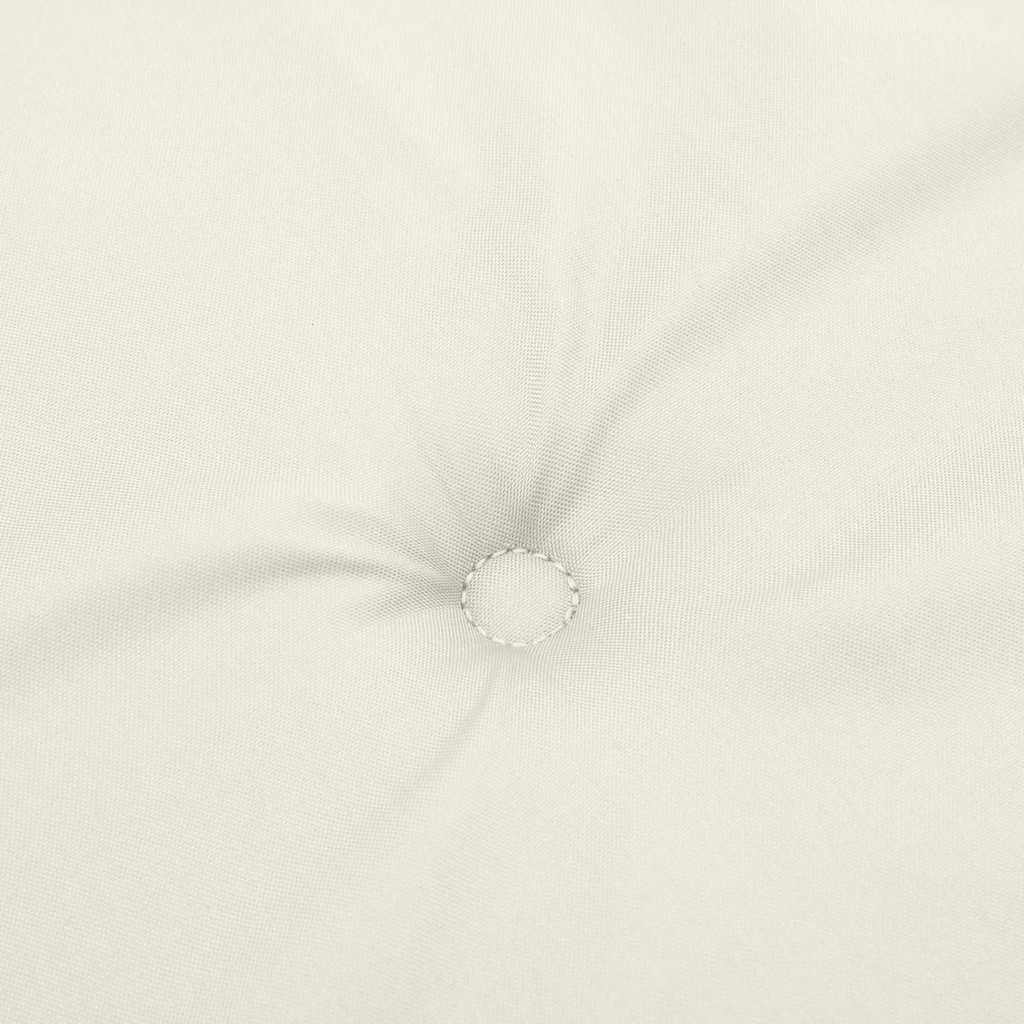 Coussin de chaise longue chiné crème (75+105) x 50 x 4 cm Tissu