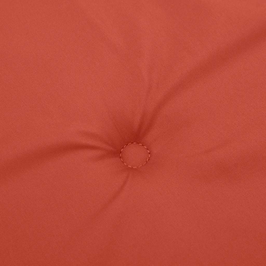 Coussin pour chaise longue Mélange rouge (75+105) x 50 x 4 cm Tissu