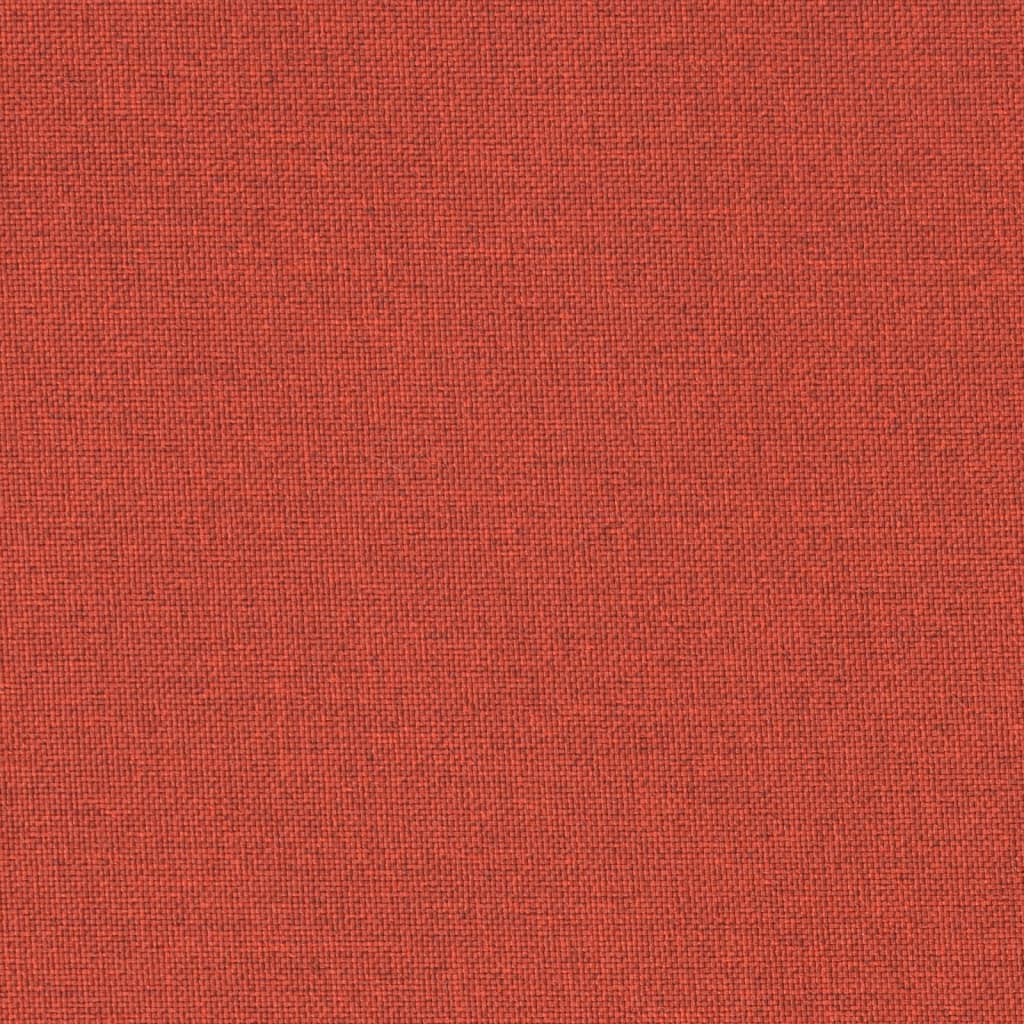Sun Lounger Cushion Melange Red 200x50x4 cm Fabric