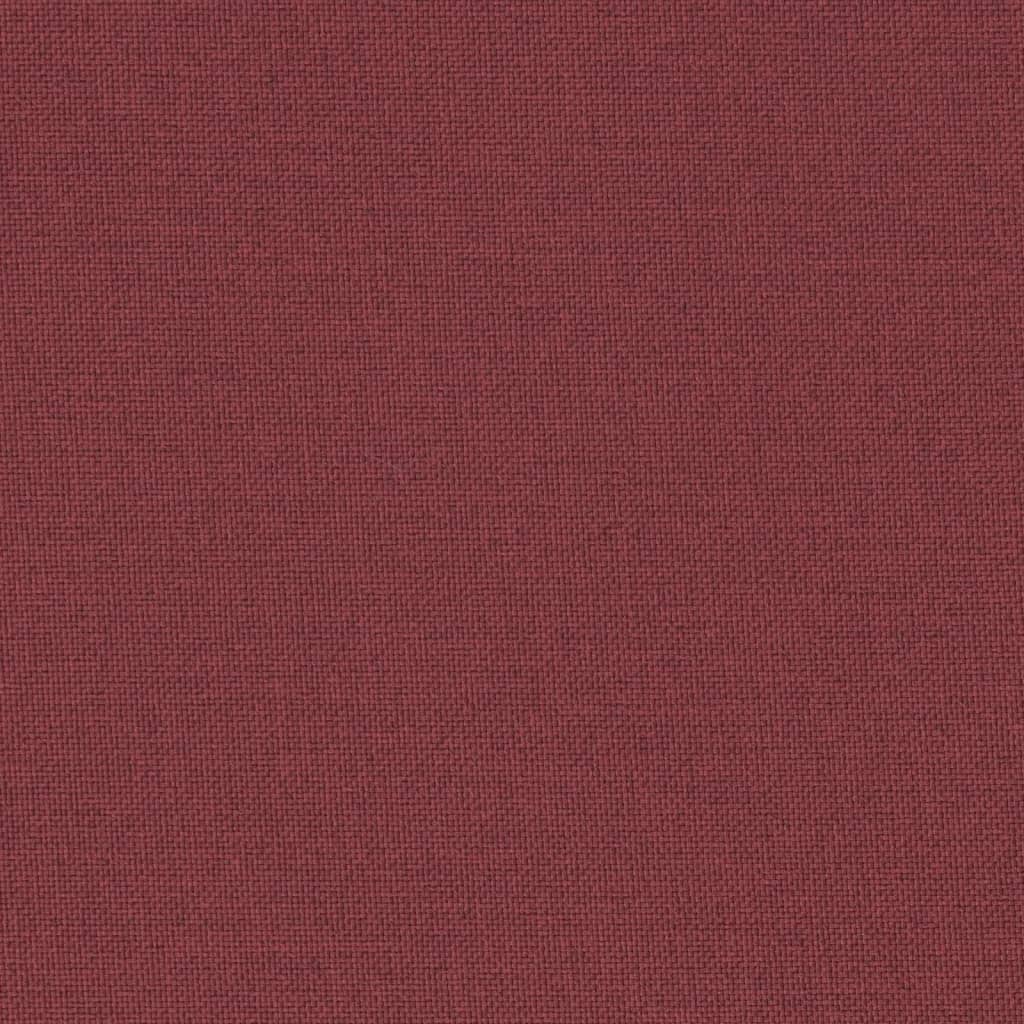 Garden Bench Cushion Melange Wine Red 180x50x7 cm Fabric