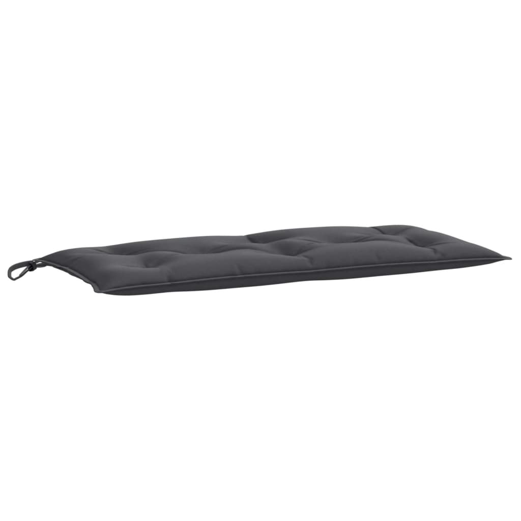 Garden Bench Cushions 2 pcs. Mélange Anthracite 100x50x7 cm Fabric