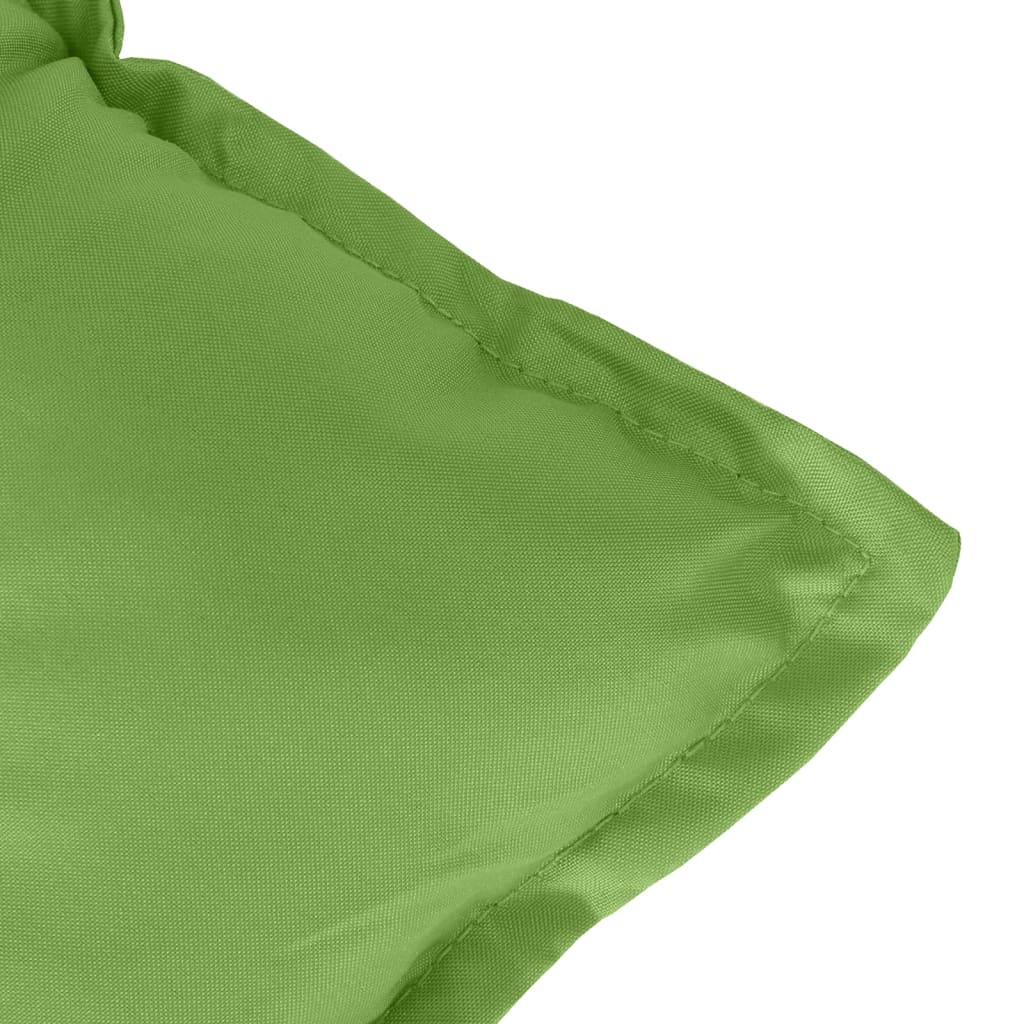 Garden Bench Cushions 2 pcs. Mélange Green 100x50x7 cm Fabric