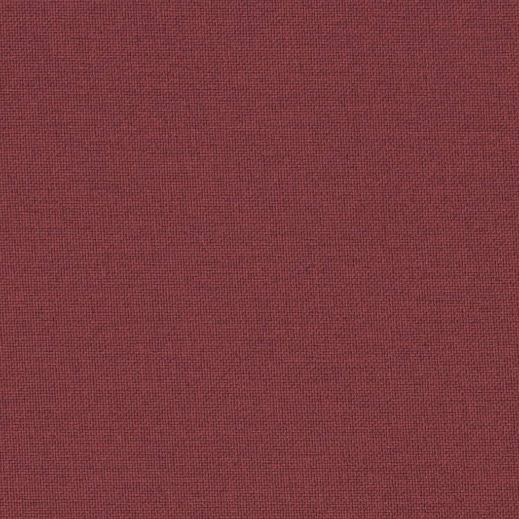 Garden Bench Cushions 2 pcs. Melange Wine Red 100x50x7 cm Fabric