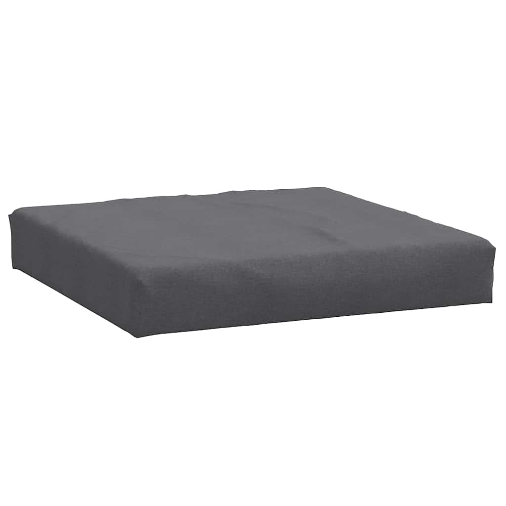 2-piece Pallet Cushion Set Melange Anthracite Fabric