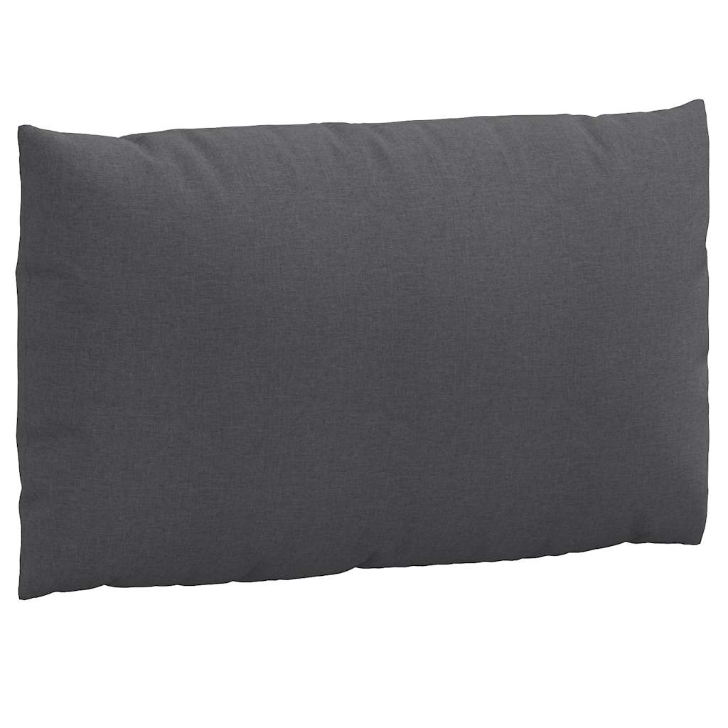 2-piece Pallet Cushion Set Melange Anthracite Fabric