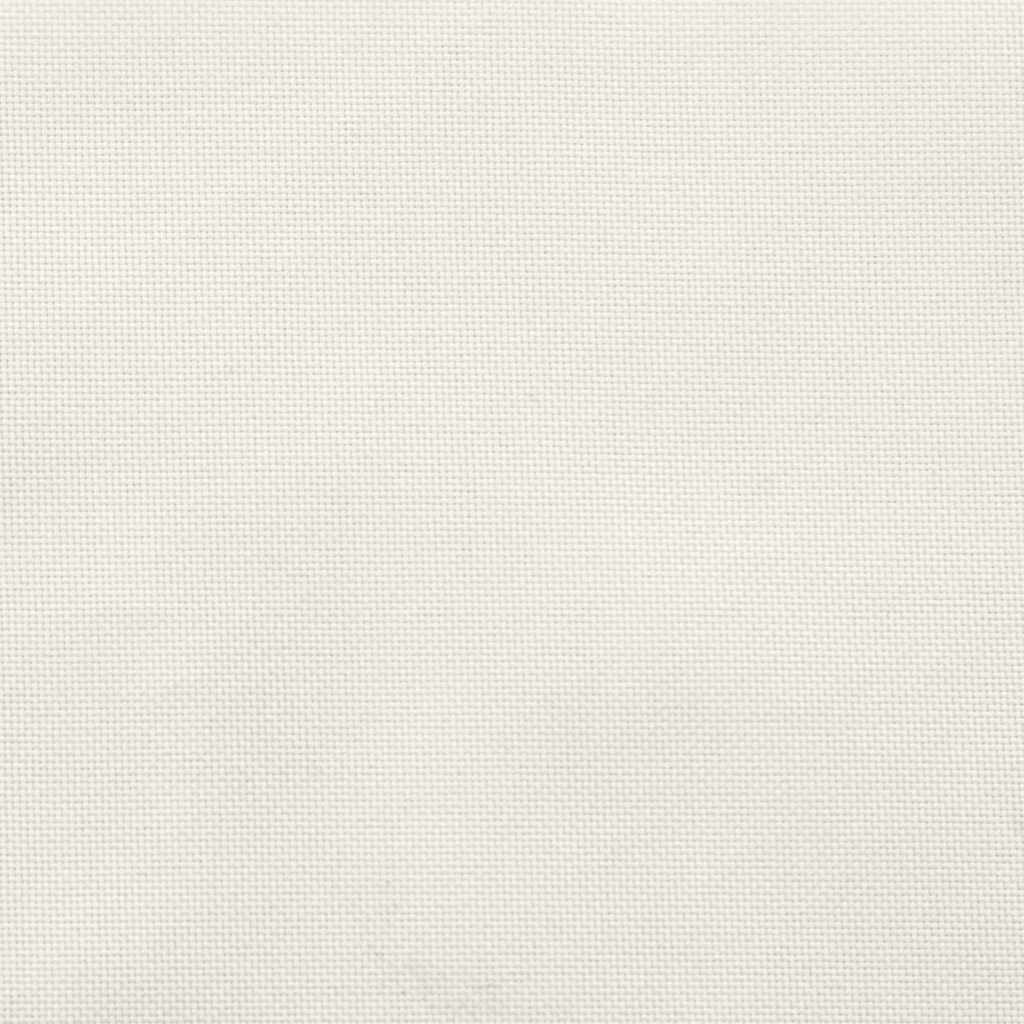 Coussin de palette 2 pièces Tissu chiné crème