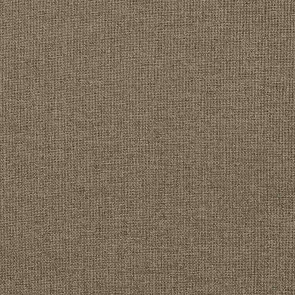 Coussin de palette 2 pièces en tissu chiné taupe