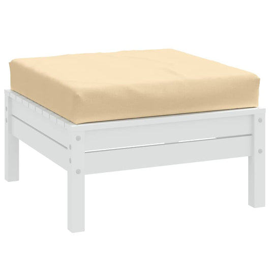 Palettenkissen Melange Beige 60x60x9,5 cm Stoff