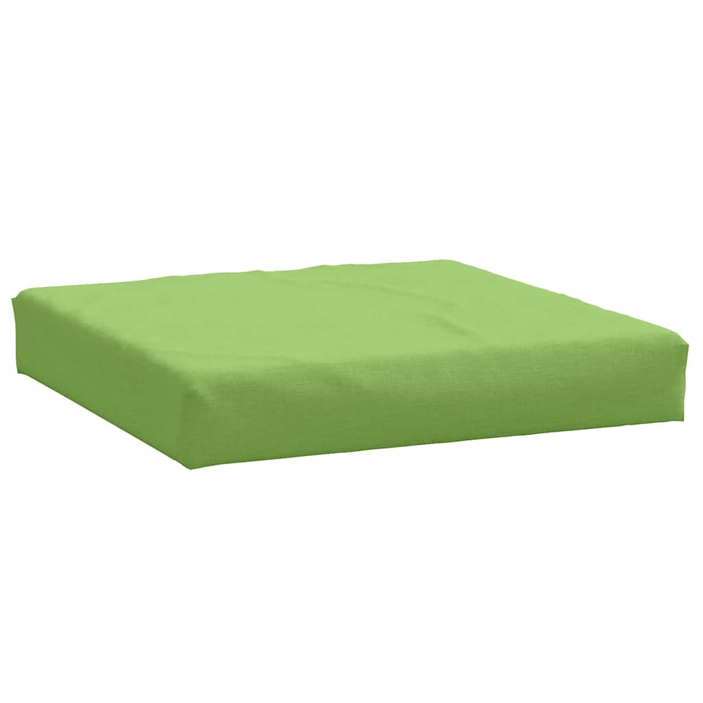 Coussin de palette chiné vert 60x60x9,5 cm Tissu
