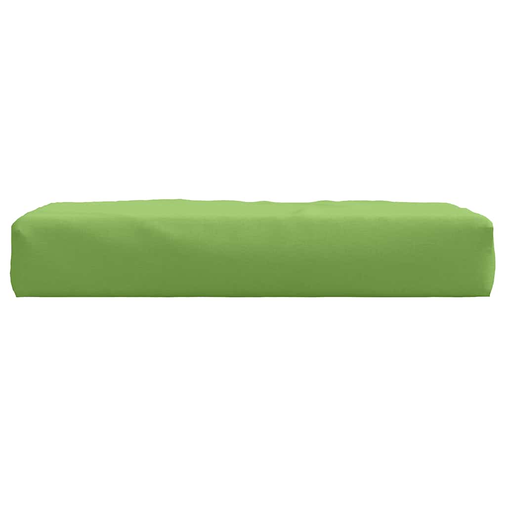 Coussin de palette chiné vert 60x60x9,5 cm Tissu