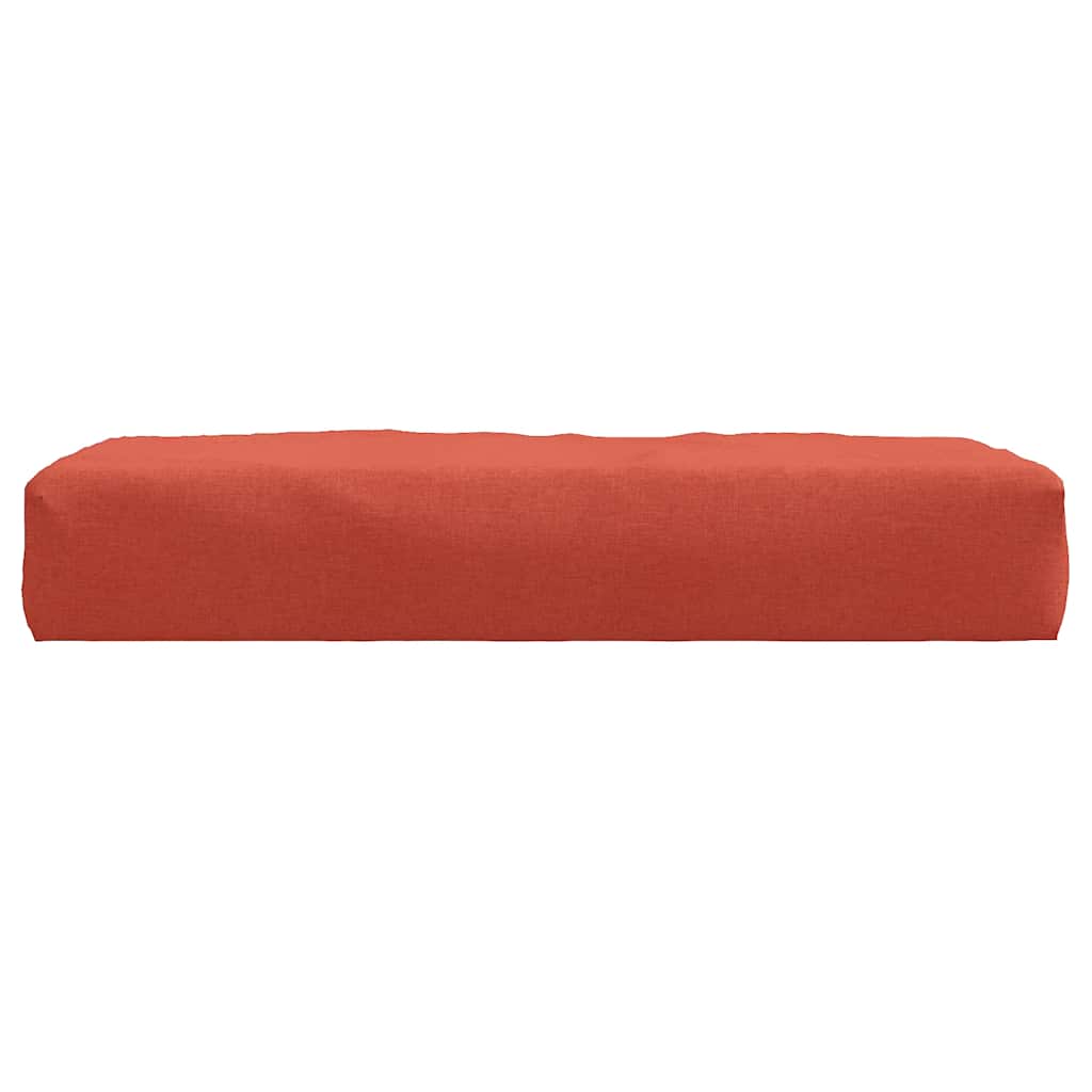 Coussin de palette Mélange Rouge 60x60x9,5 cm Tissu