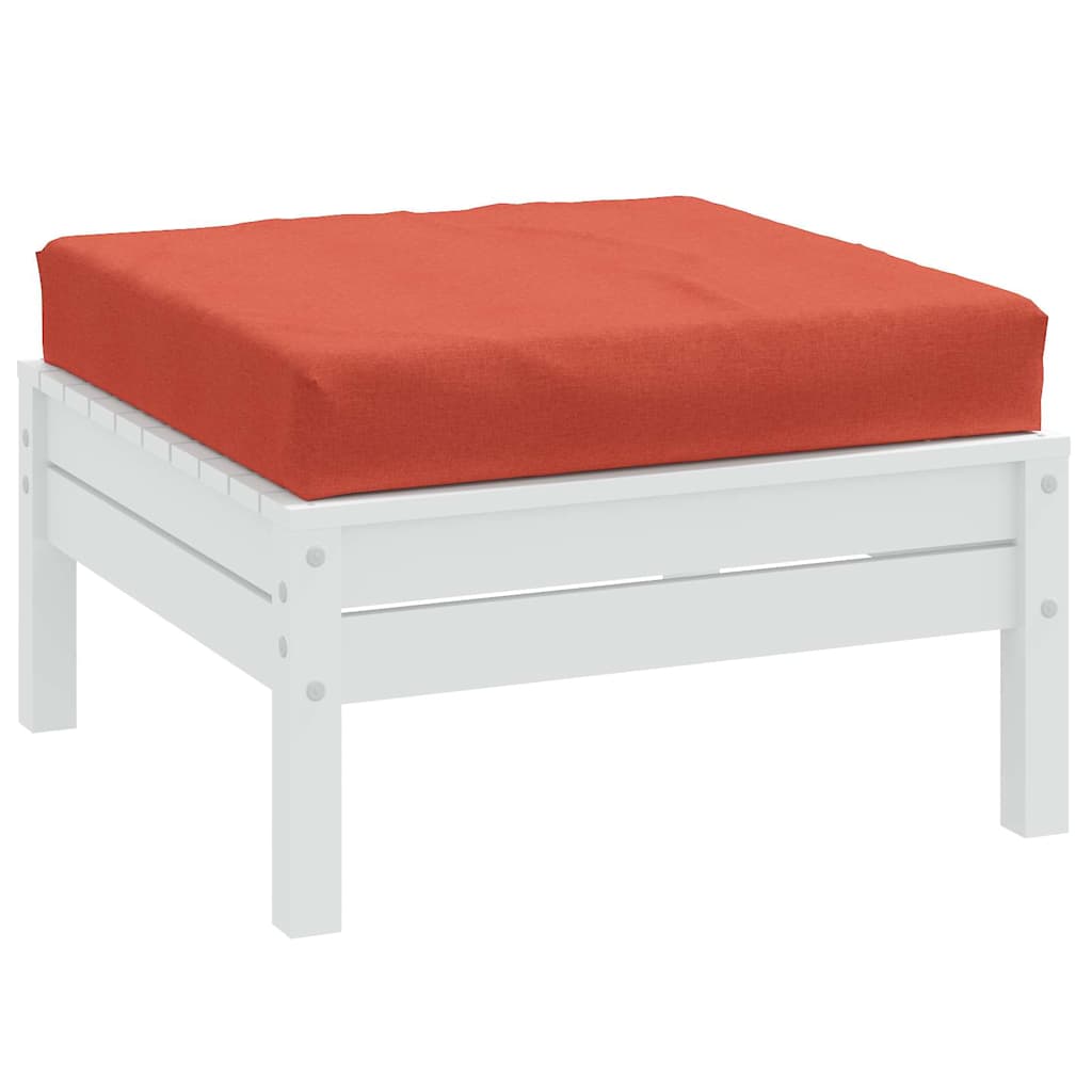 Coussin de palette Mélange Rouge 60x60x9,5 cm Tissu
