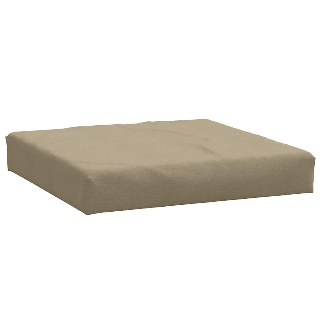 Pallet Cushion Mélange Taupe 60x60x9.5 cm Fabric