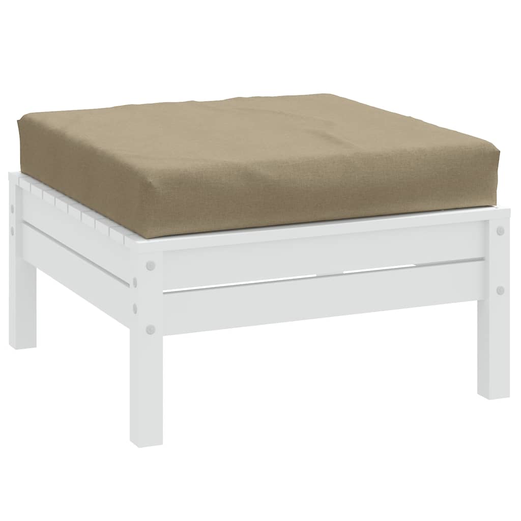 Pallet Cushion Mélange Taupe 60x60x9.5 cm Fabric