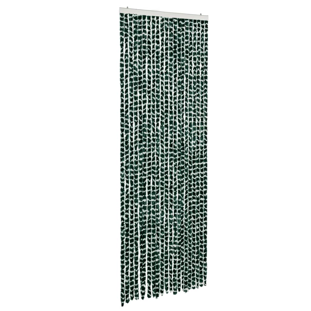 Fly Screen Green and White 90x200 cm Chenille