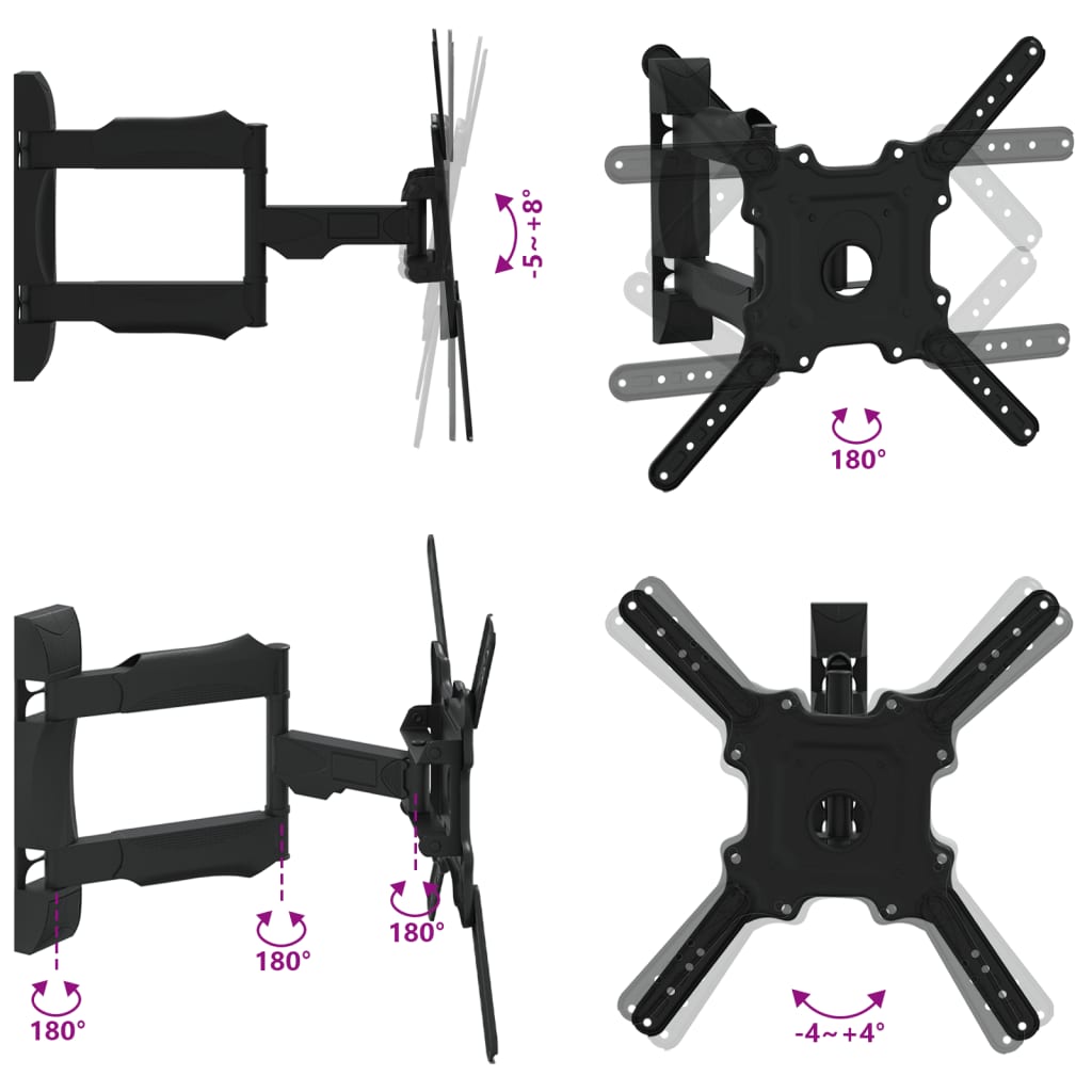 TV Wall Mount 32-55 Inch Screen Max VESA 400x400 mm 35kg