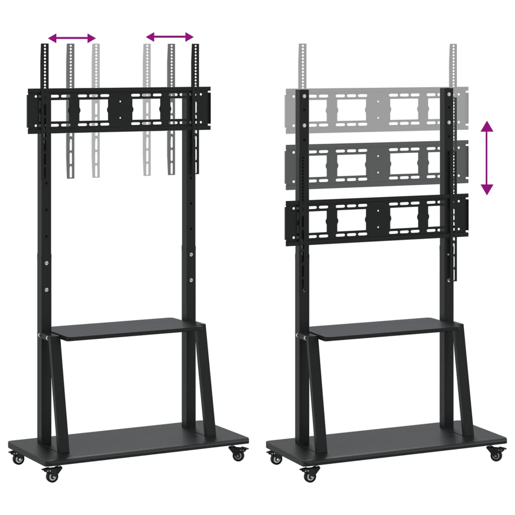 TV Stand on Wheels 32-90 Inch Max VESA 800x600 mm 100kg