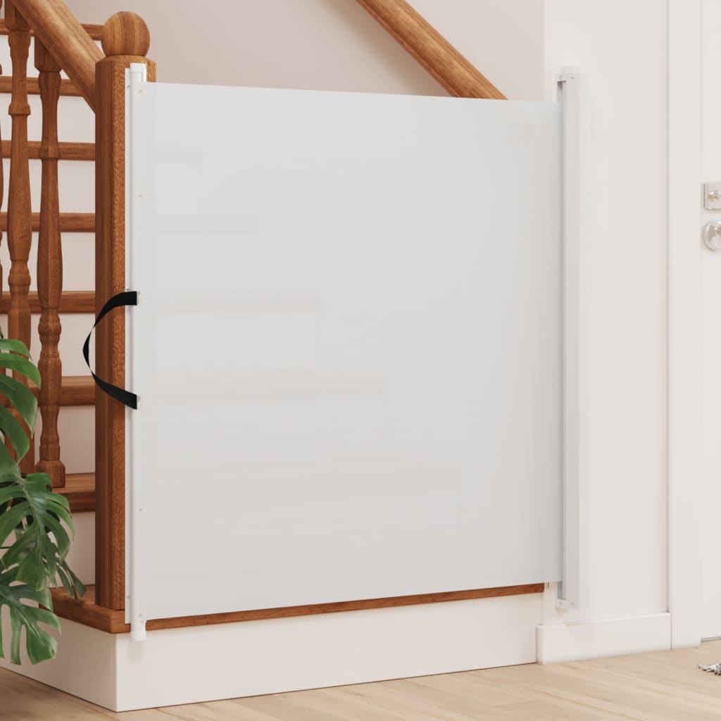 Pet Barrier Extendable White 82.5x125 cm