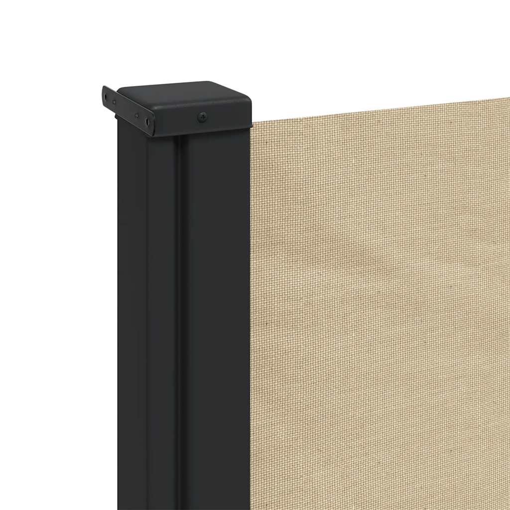 Seitenmarkise Ausziehbar Beige 100x300 cm
