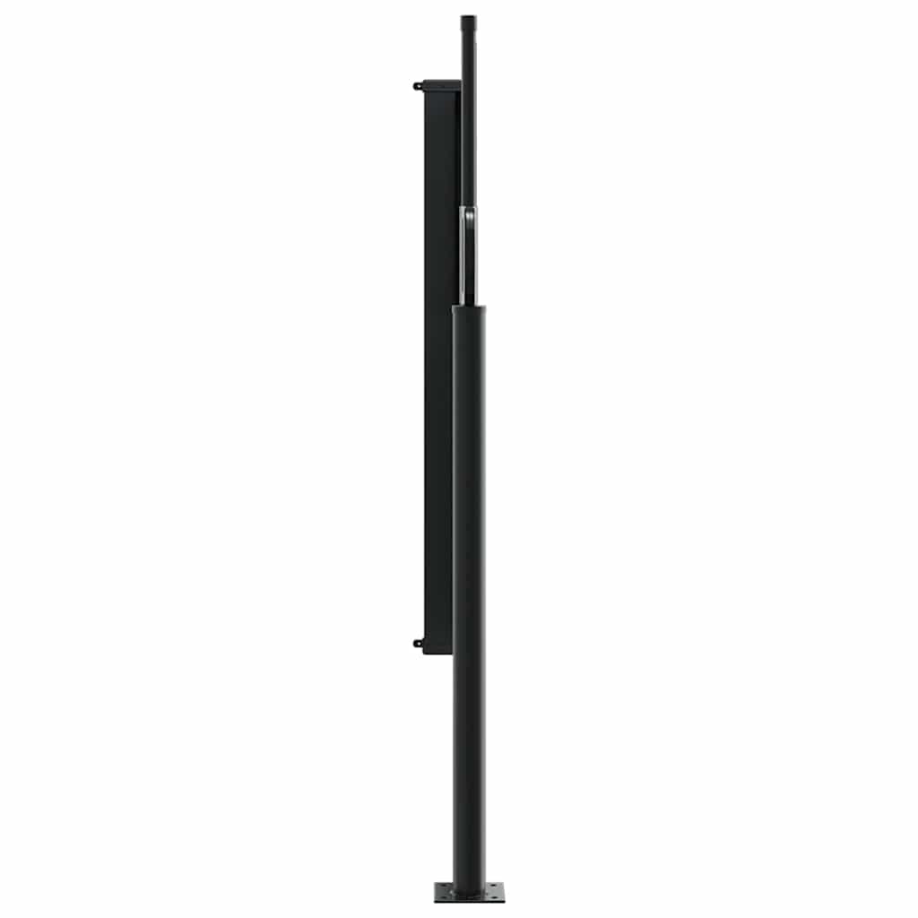 Seitenmarkise Ausziehbar Braun 117x300 cm