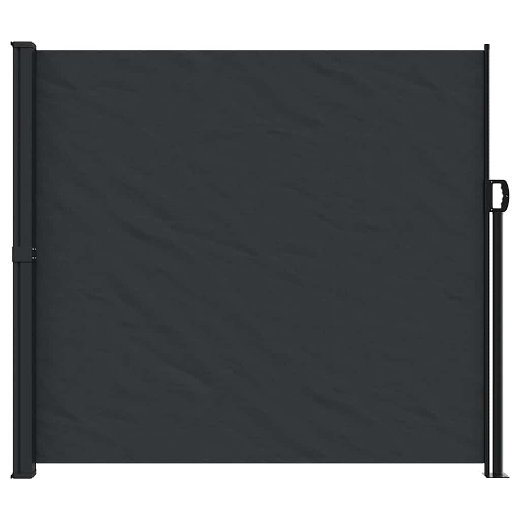 Seitenmarkise Ausziehbar Schwarz 180x300 cm