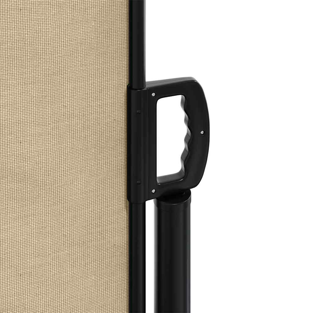 Seitenmarkise Ausziehbar Beige 180x300 cm
