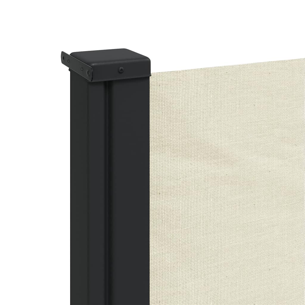 Seitenmarkise Ausziehbar Creme 100x500 cm
