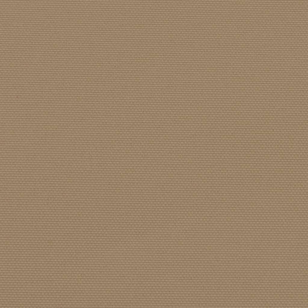 Seitenmarkise Ausziehbar Taupe 140x1000 cm
